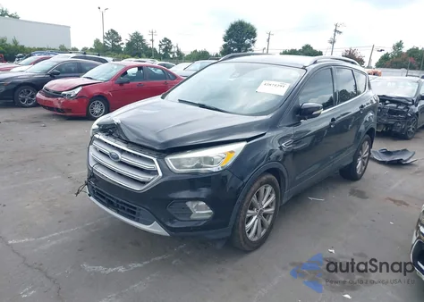 2017 Ford Escape Titanium from USA, damaged, VIN 1FMCU0JDXHUA80247